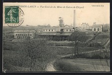 Old postcard Bourbon-Lancy