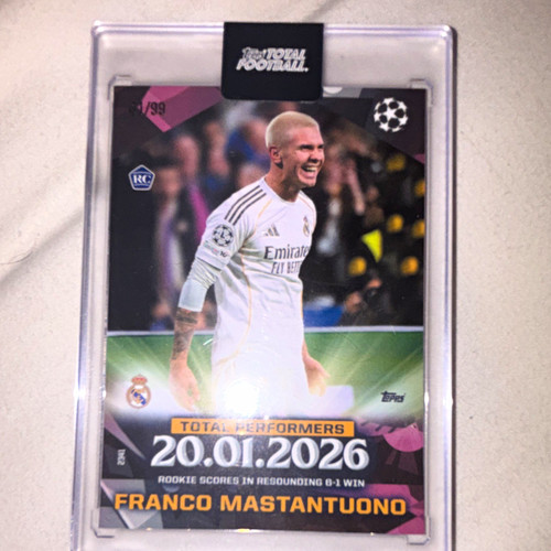 Topps rookie total performers - total,