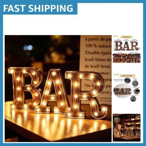 Led illuminated vintage - vintage, bar