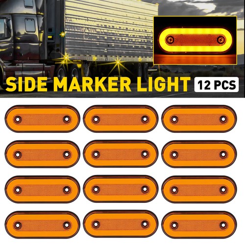Pcs led amber orange side - led,