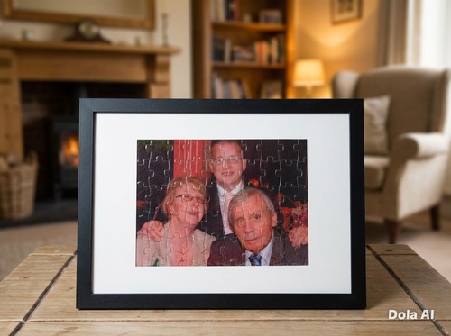 Personalised puzzle jigsaw - personalised, in