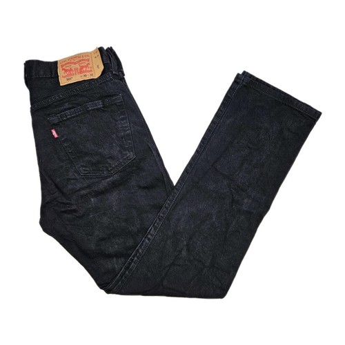Levi 501 black denim jeans - levi's,