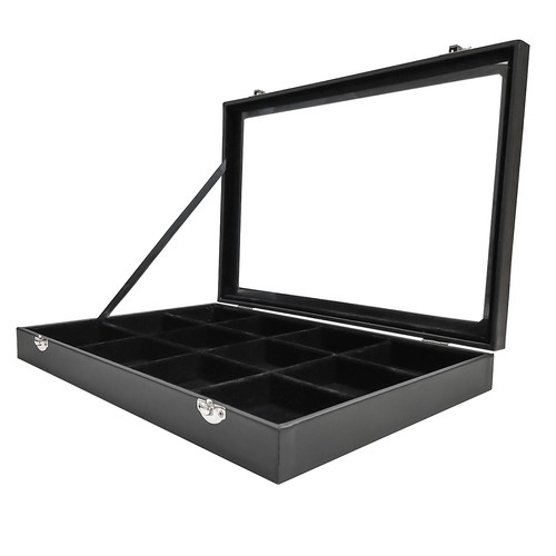 Display case with plastic - display,