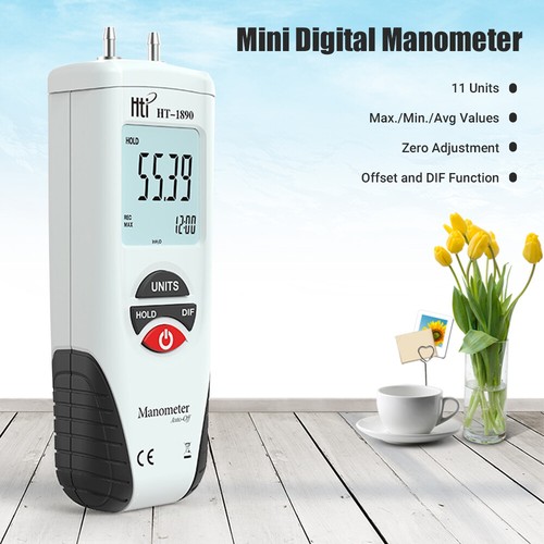 Digital manometer air gas - air,