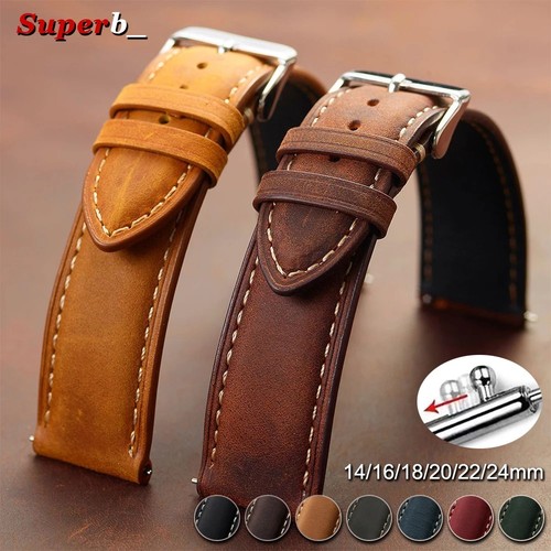 Mens watch strap handmade - mens,