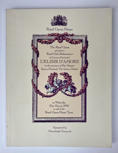 Royal opera house elisir - royal, l'elisir