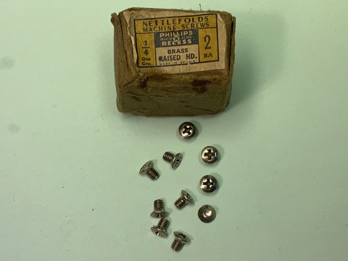 Brass 2ba phillips recess - 10,