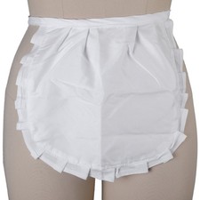 Waist Apron for Women Half Apron Maid Apron Costume, Ruffled Waist Apron
