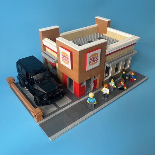 Moc custom burger king - moc,