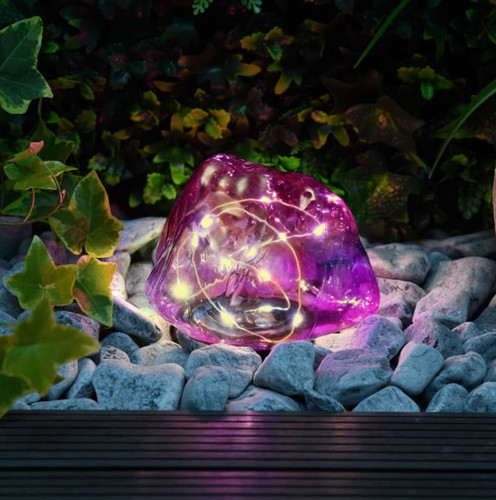 Solar ombre rock ground light - ombre,