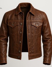 Handcrafted Brown Sheepskin