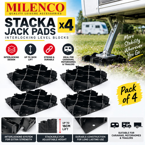 Milenco stacka jack - stacka, pads