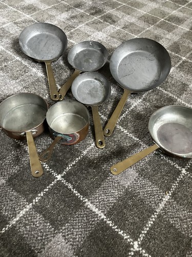 Vintage copper mini frying - vintage,