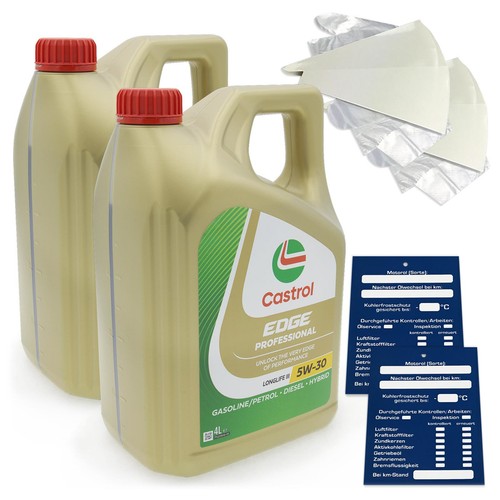 Liters castrol edge - 8,