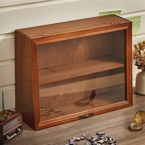 Wood display cabinet show case - wood,