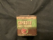 Vintage Tin Flat Grizzly