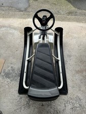 Snow Racer Sledge Black with Brakes