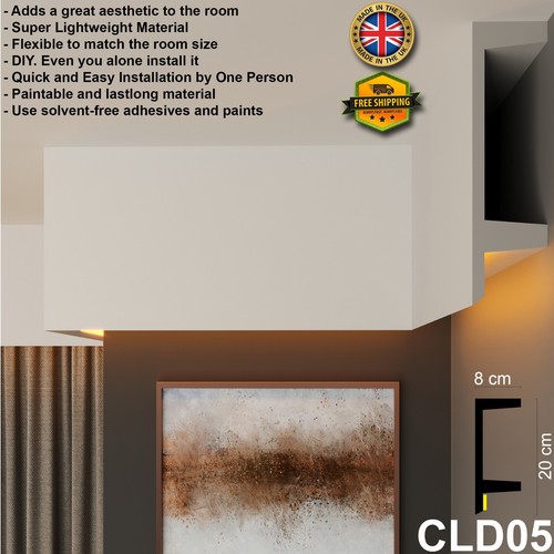 Cornice coving moulding led - cornice,