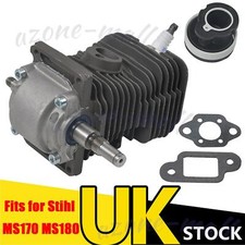 38mm -For Stihl MS170 MS180 018 Chainsaw Engine Motor Cylinder Piston Crankshaft