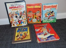 5 Vintage Disney Books -
