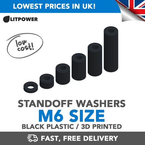 Washers spacers - m6,