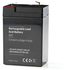 Rechargeable Battery 6 Volt Torch Battery Sealed Lead Acid 4.5AH 6V 4.0 -BRITISH
