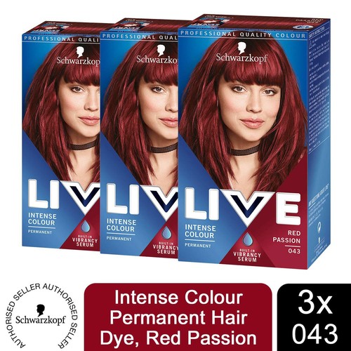 Live red passion - 3x, permanent