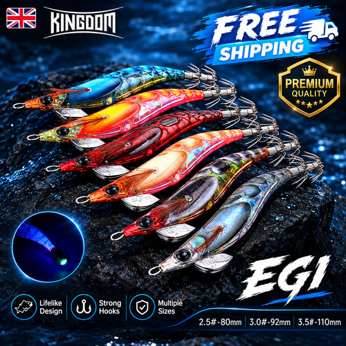 Egi squid jig lures - jig, luminous