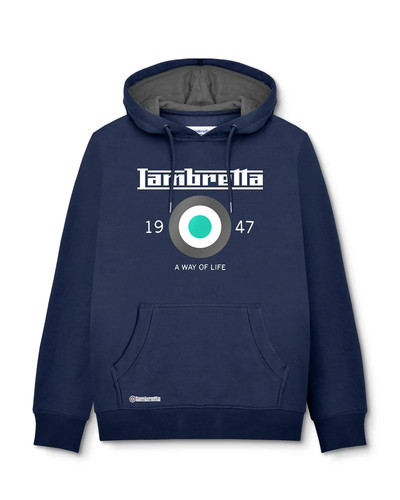 Lambretta mens target hoodie - lambretta,