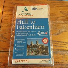 Hull to Fakenham Cycle Route: National Cycle Network Official Route Map 1997