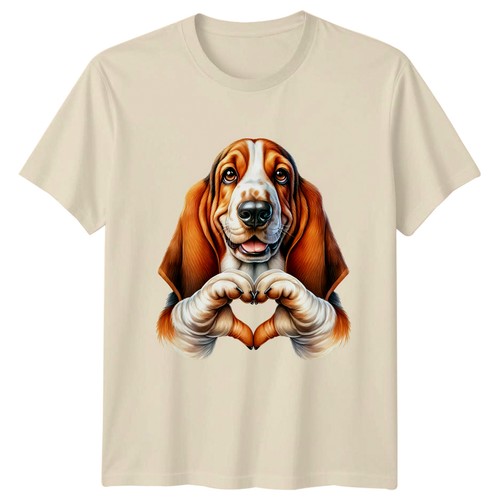 Basset hound heart paws - hound,