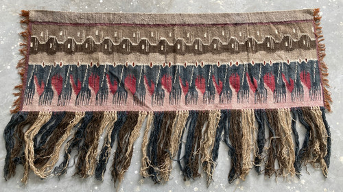 Vintage handwoven turkman - handwoven,