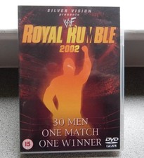 WWF WWE ROYAL RUMBLE 2002  DVD. VGC.  REF Q3