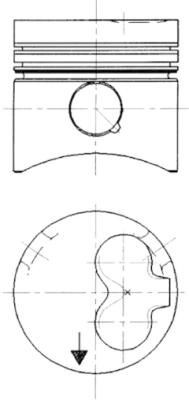 Fits kolbenschmidt 90732610 - kolbenschmidt,
