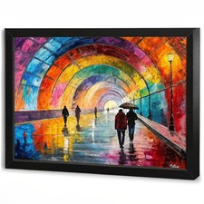 Underground Station Wall Oil