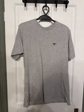 Barbour T-Shirt Grey Tailored