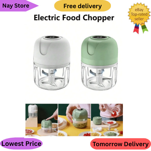 Mini electric garlic onion - mini, garlic/onion