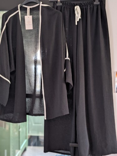 Black trousers ord set - co,