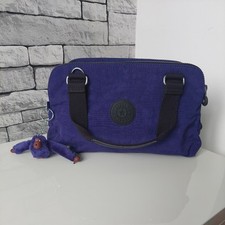 BNWOT Royal Blue Kipling Follo Messenger Bag With Monkey Keychain - New