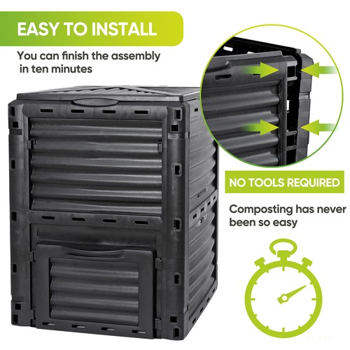 Garden compost bin material - garden,