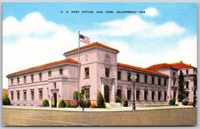 US Post Office San Jose California Unposted VINTAGE Postcard 4344