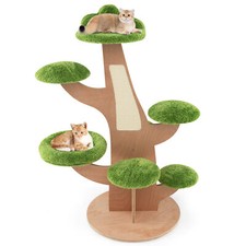 Wooden Cat Tree 128 cm Tall