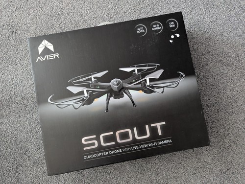 Scout quadcopter drone - quadcopter,
