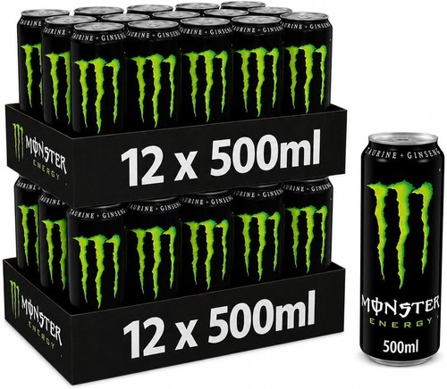 Monster energy drink can - energy, 500