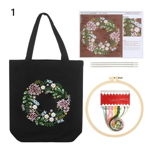 1set embroidery kit with - 1set,