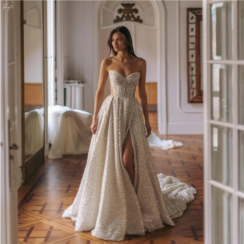 Ivory luxury beaded scalloped - ivory,