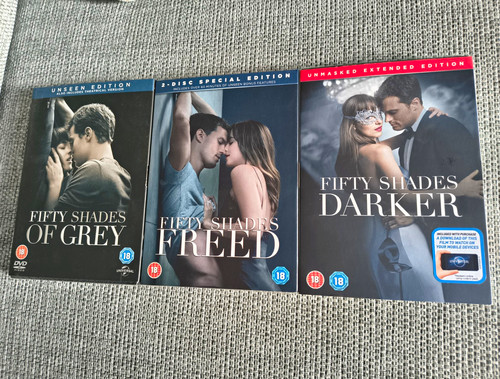 Fifty shades trilogy - fifty, dvd