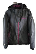 IGUANA Perfromance Grey Ski Jacket size 42 Womens Full Zip Hooded Casual