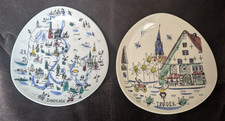 Inger Waage Hand Painted Plates - Tonder - Danmark