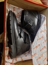 Kickers Boots Black Leather 27